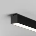 Линейный светильник накладной 4000K 50x50 36 Вт (Черный, 1,5 м), LL311030