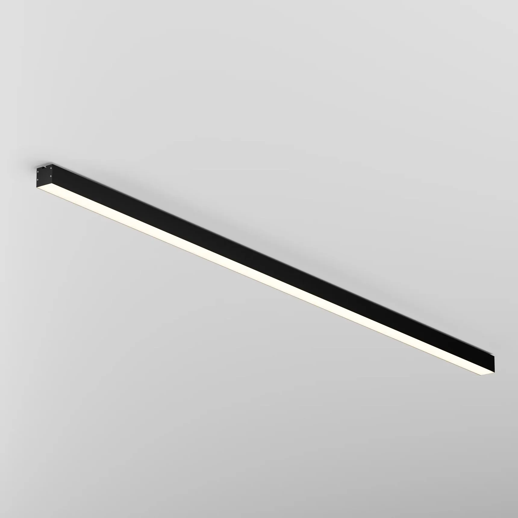Линейный светильник накладной 3000K 50x50 48 Вт (Черный, 2 м), LL311031