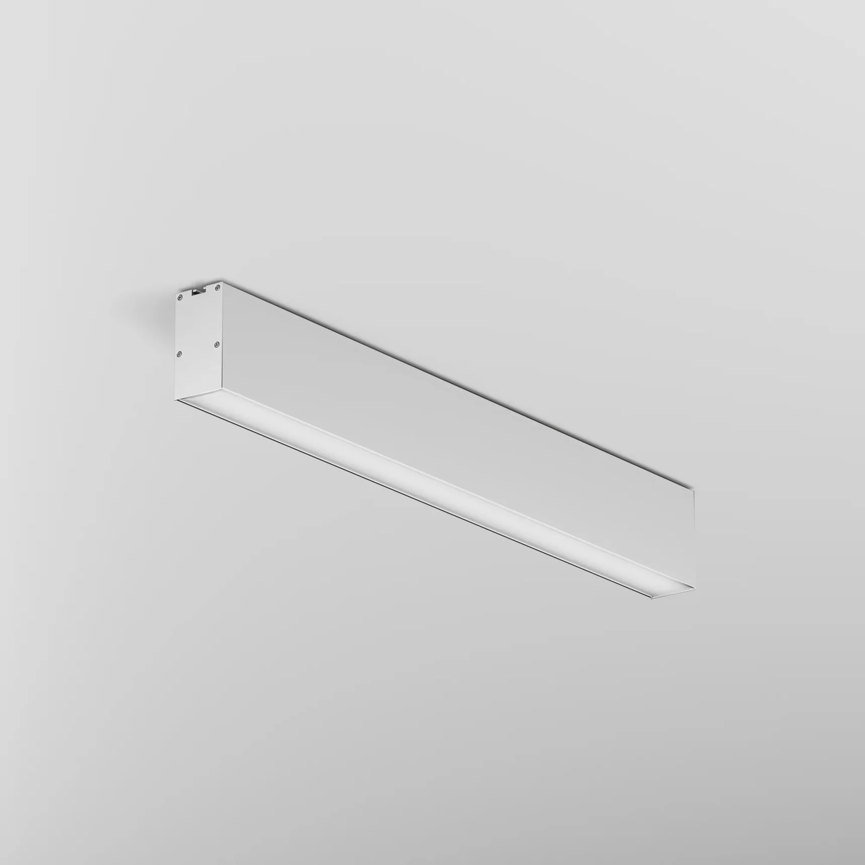 Линейный светильник накладной 4000K 35x67 12 Вт (Серебро, 500 мм), LL311034