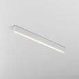 Линейный светильник накладной 3000K 35x67 24 Вт (Серебро, 1 м), LL311035