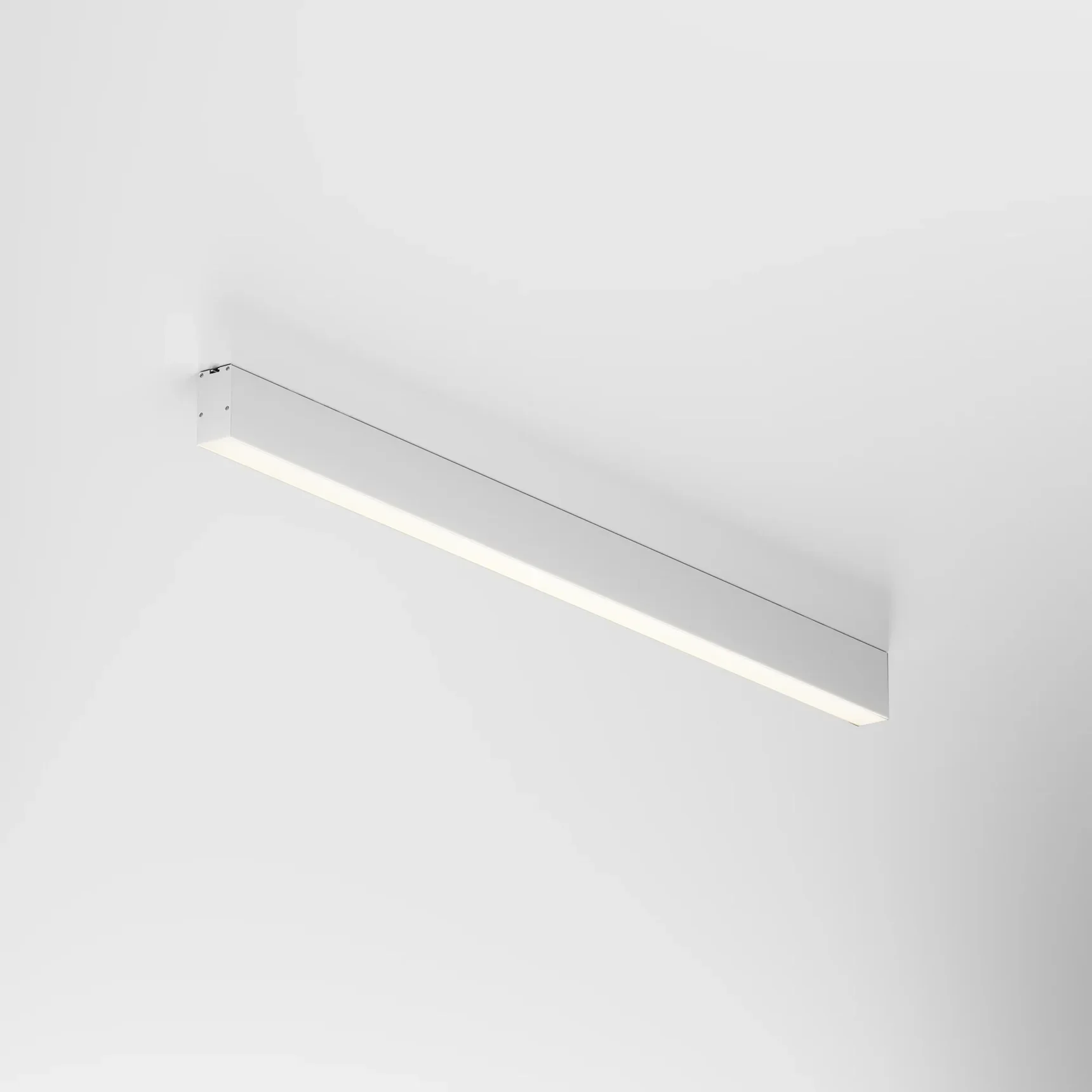 Линейный светильник накладной 4000K 35x67 24 Вт (Серебро, 1 м), LL311036
