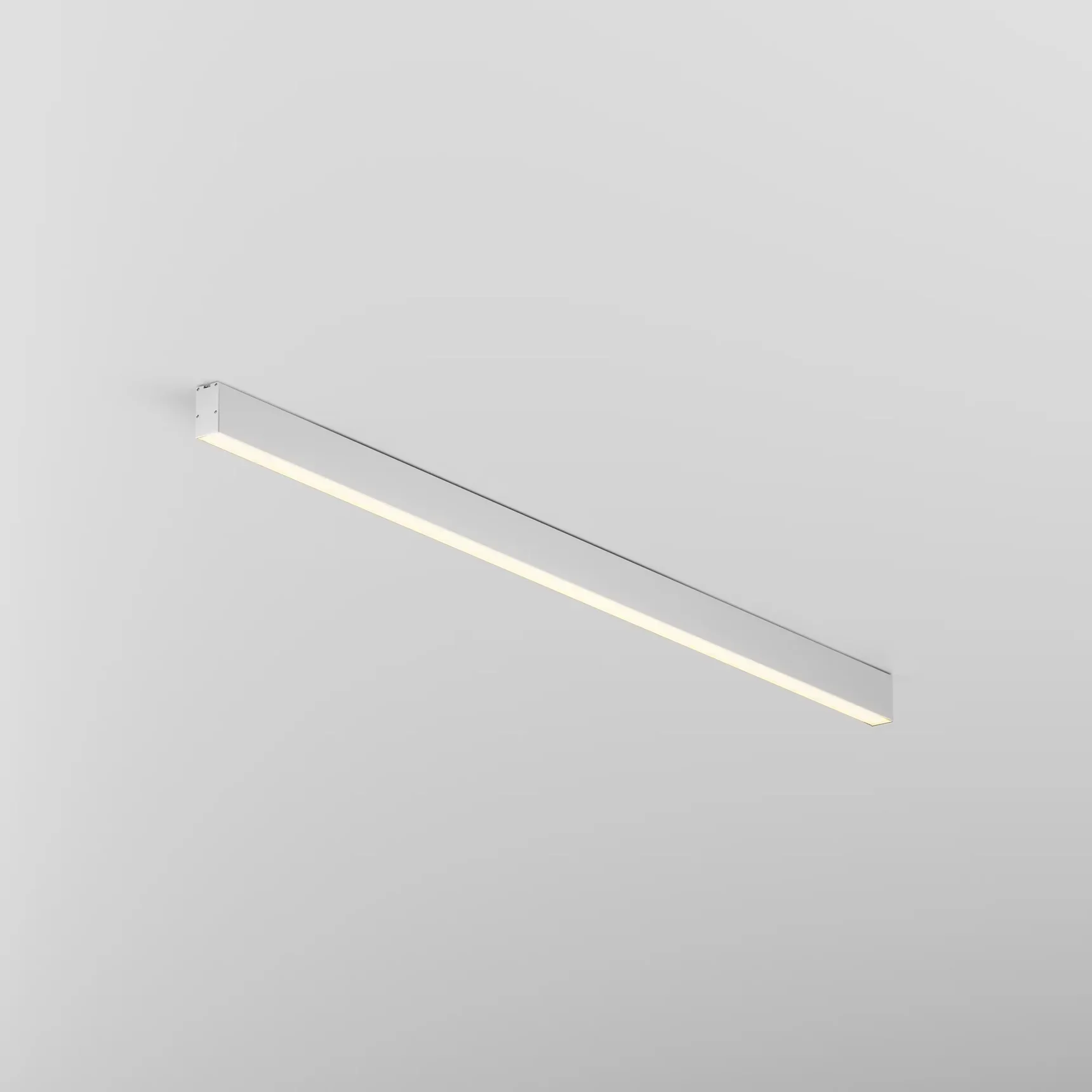 Линейный светильник накладной 3000K 35x67 36 Вт (Серебро, 1,5 м), LL311037