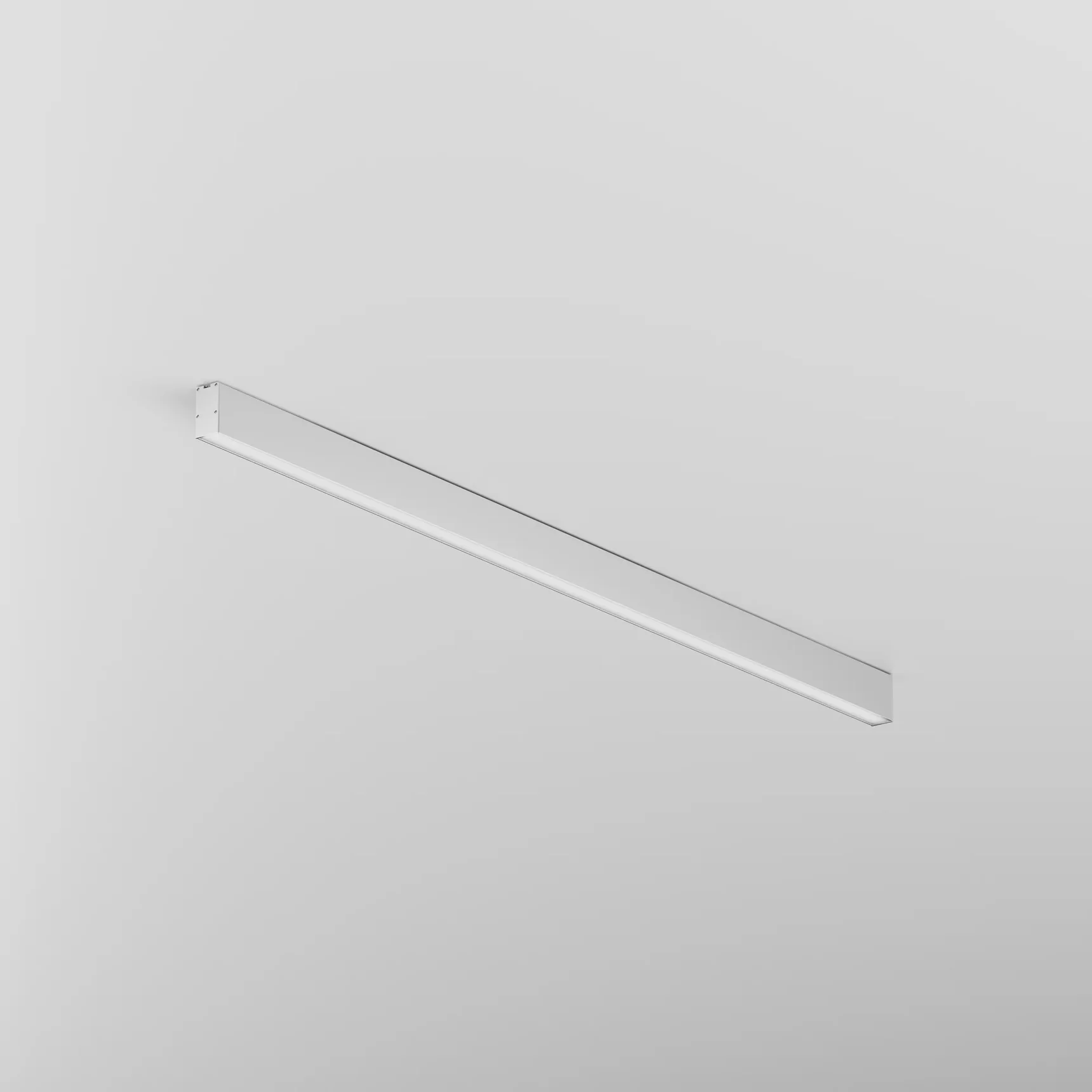 Линейный светильник накладной 3000K 35x67 36 Вт (Серебро, 1,5 м), LL311037