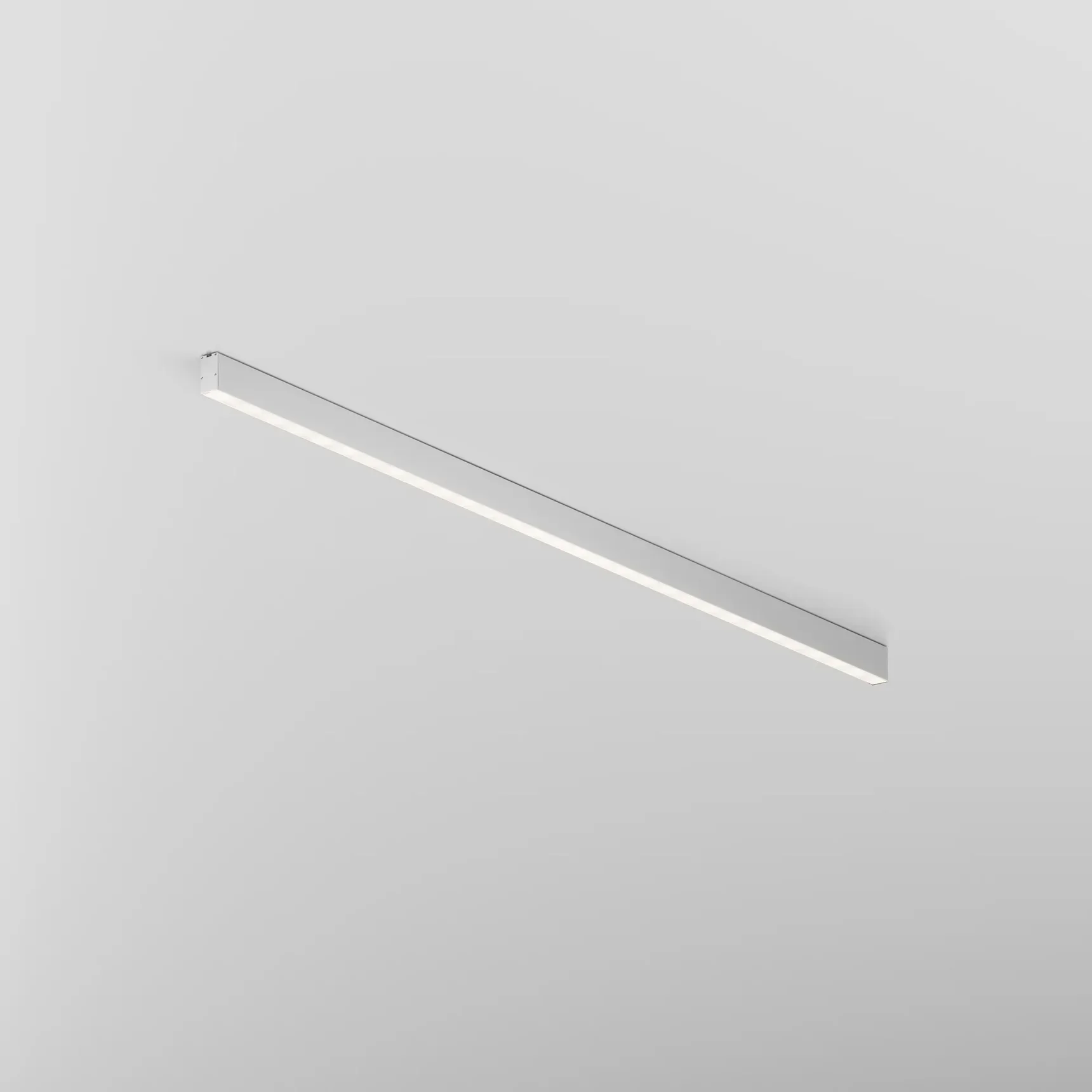 Линейный светильник накладной 4000K 35x67 48 Вт (Серебро, 2 м), LL311040