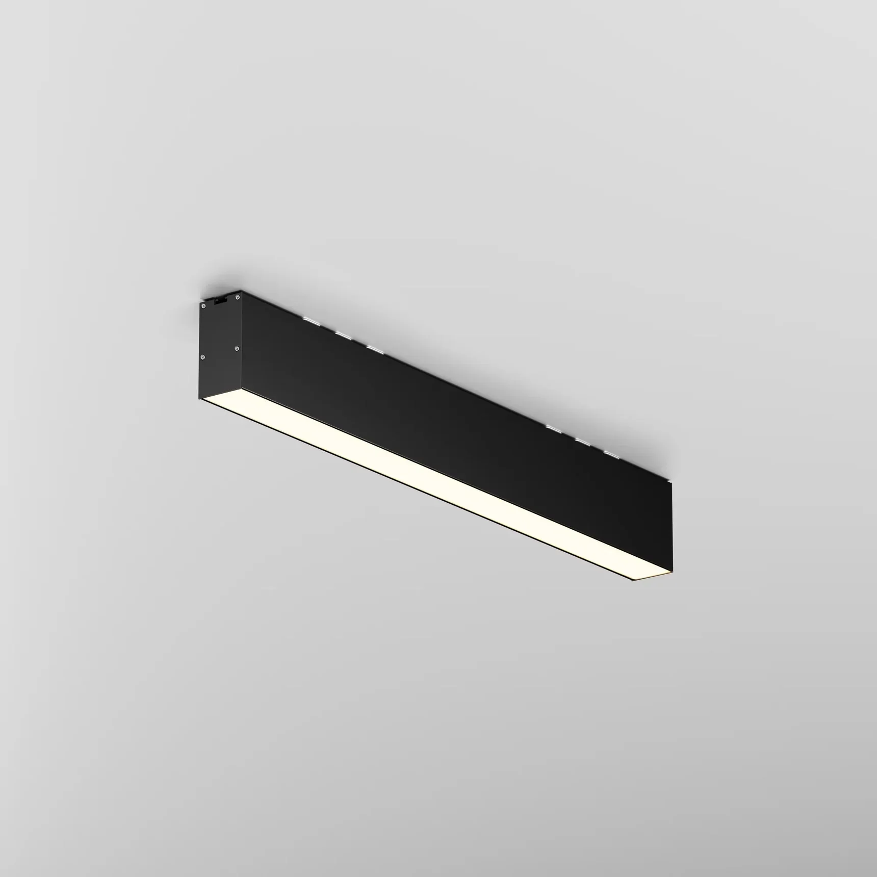Линейный светильник накладной 3000K 35x67 12 Вт (Черный, 500 мм), LL311041