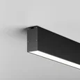 Линейный светильник накладной 4000K 35x67 24 Вт (Черный, 1 м), LL311044
