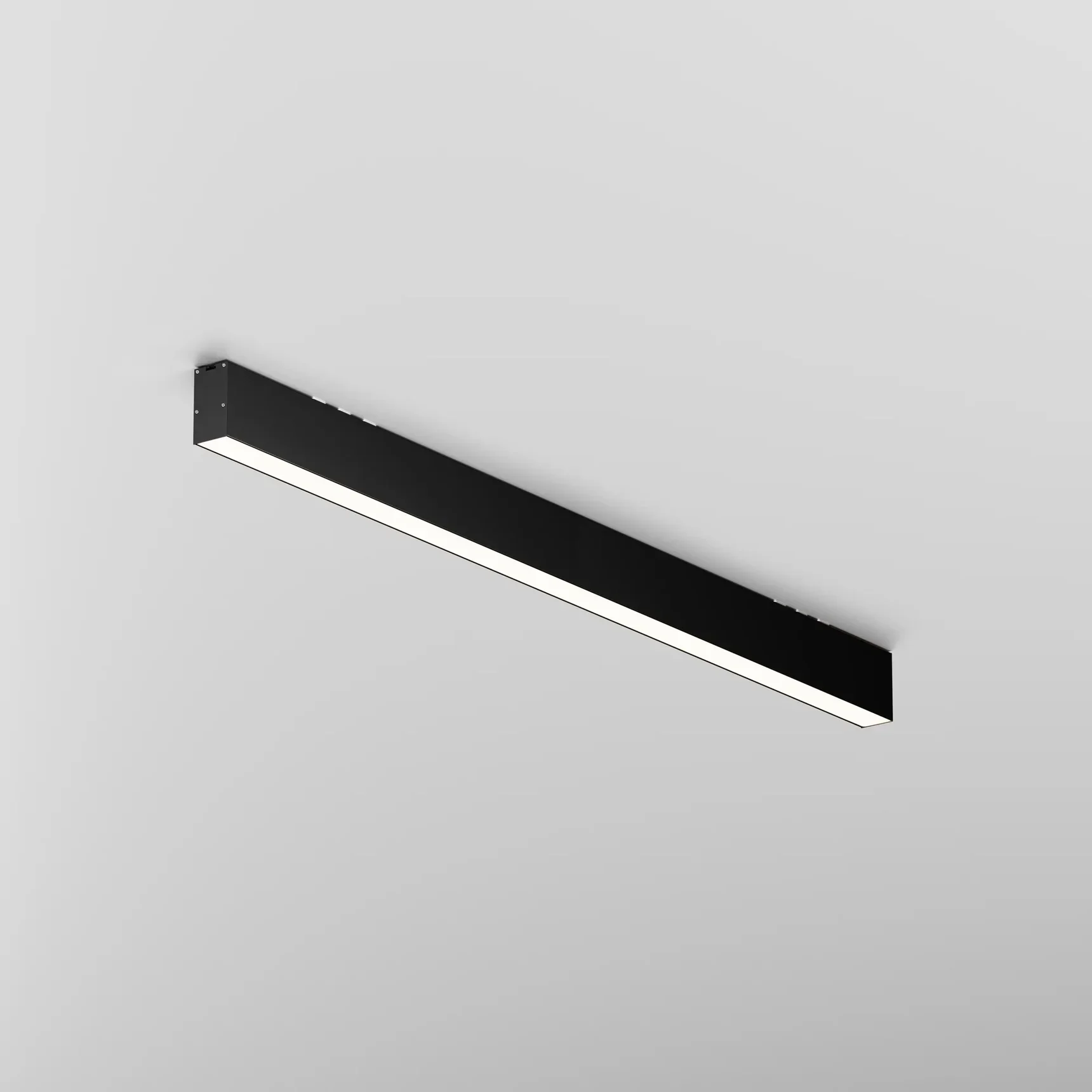 Линейный светильник накладной 4000K 35x67 24 Вт (Черный, 1 м), LL311044