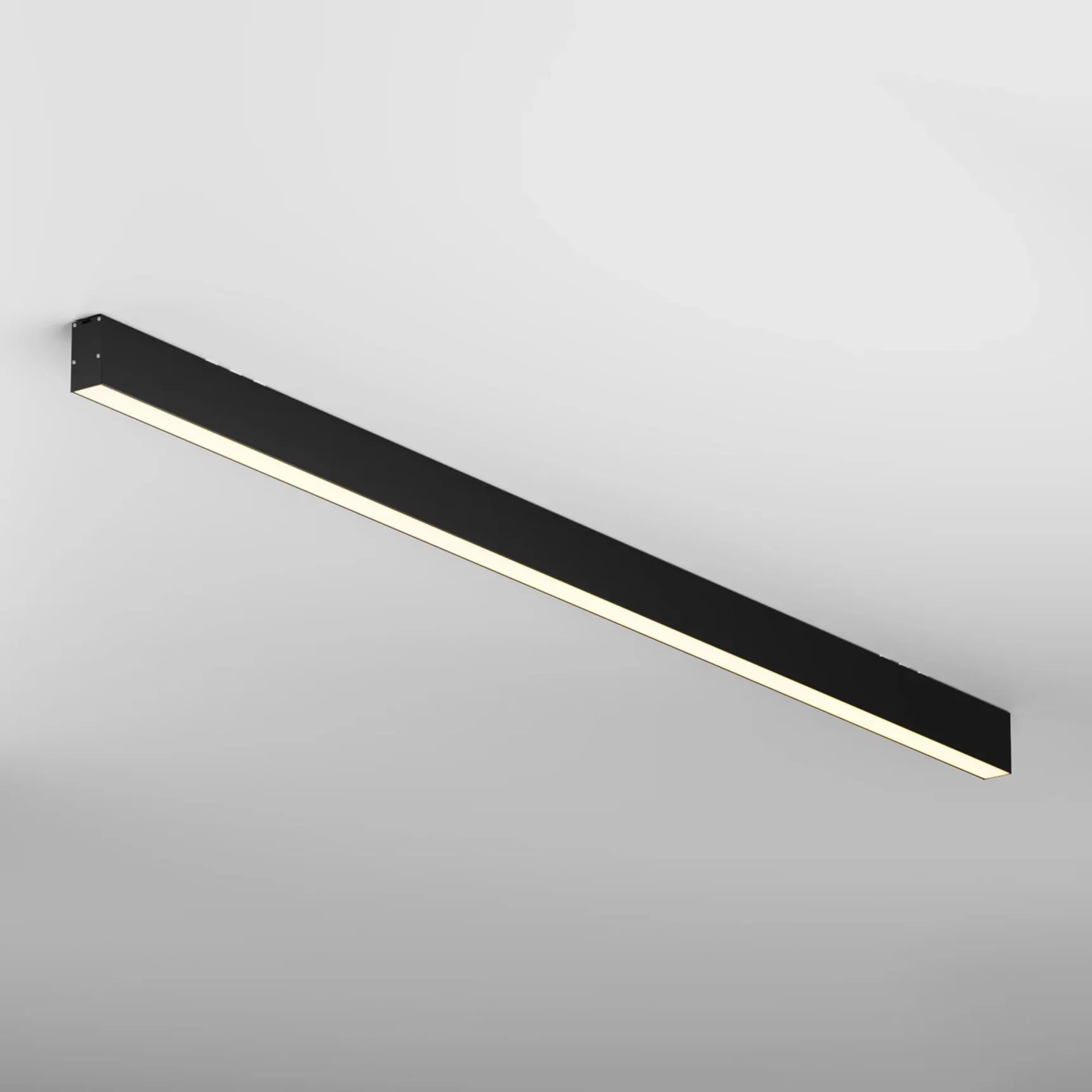 Линейный светильник накладной 3000K 35x67 36 Вт (Черный, 1,5 м), LL311045