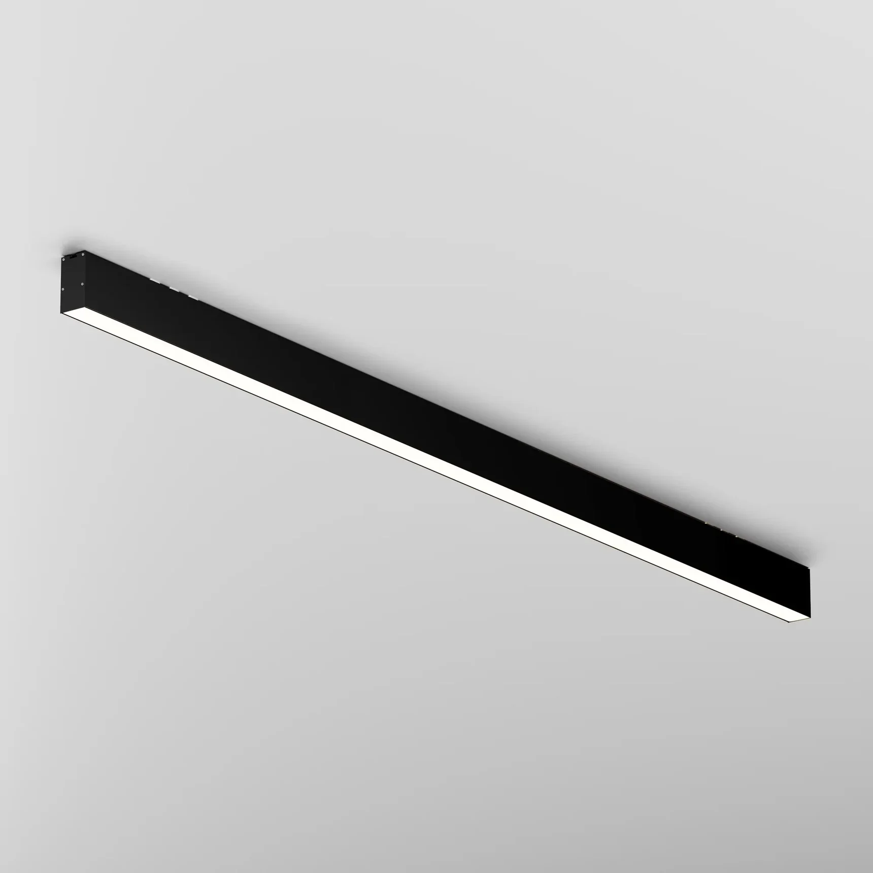 Линейный светильник накладной 4000K 35x67 36 Вт (Черный, 1,5 м), LL311046