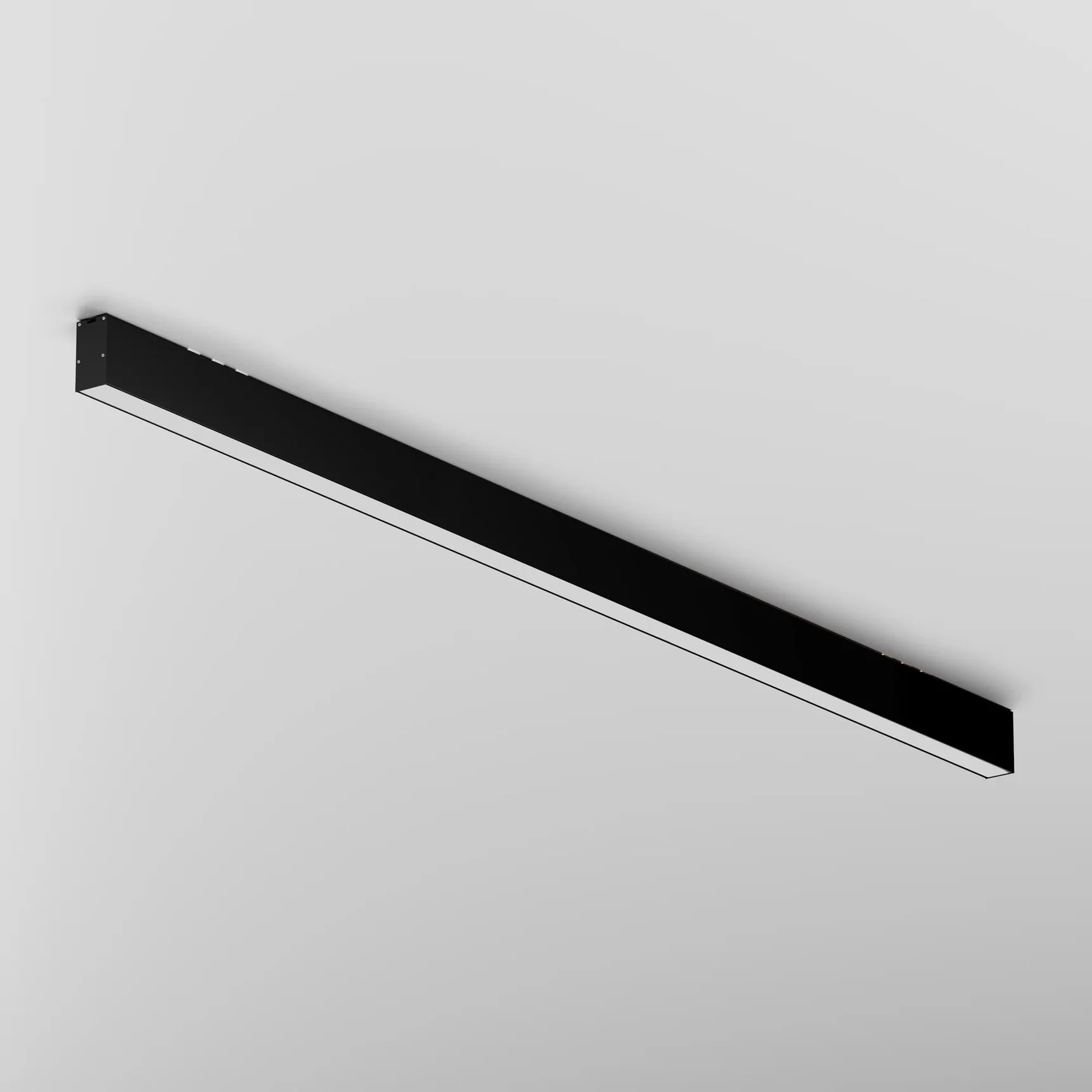 Линейный светильник накладной 4000K 35x67 36 Вт (Черный, 1,5 м), LL311046