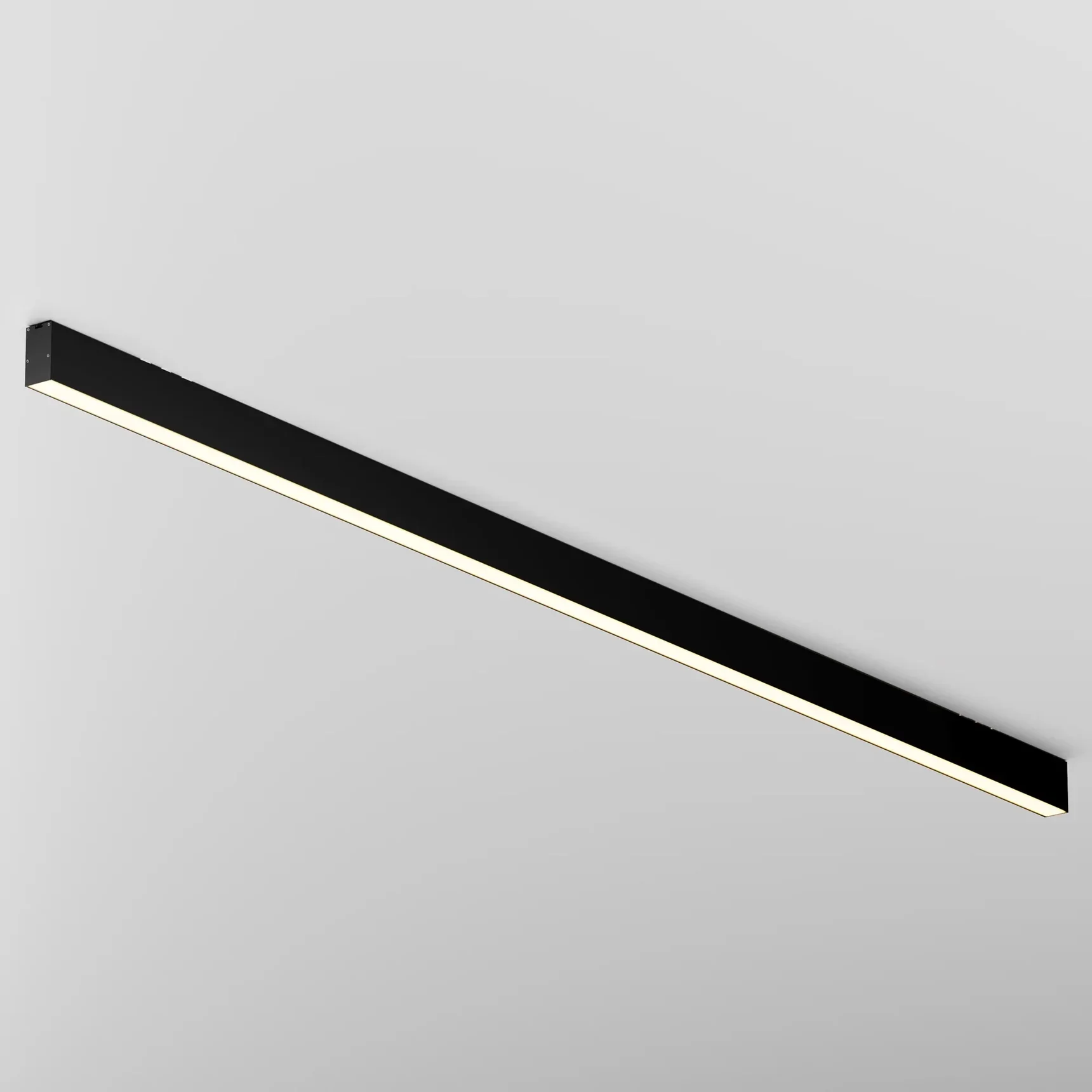 Линейный светильник накладной 3000K 35x67 48 Вт (Черный, 2 м), LL311047