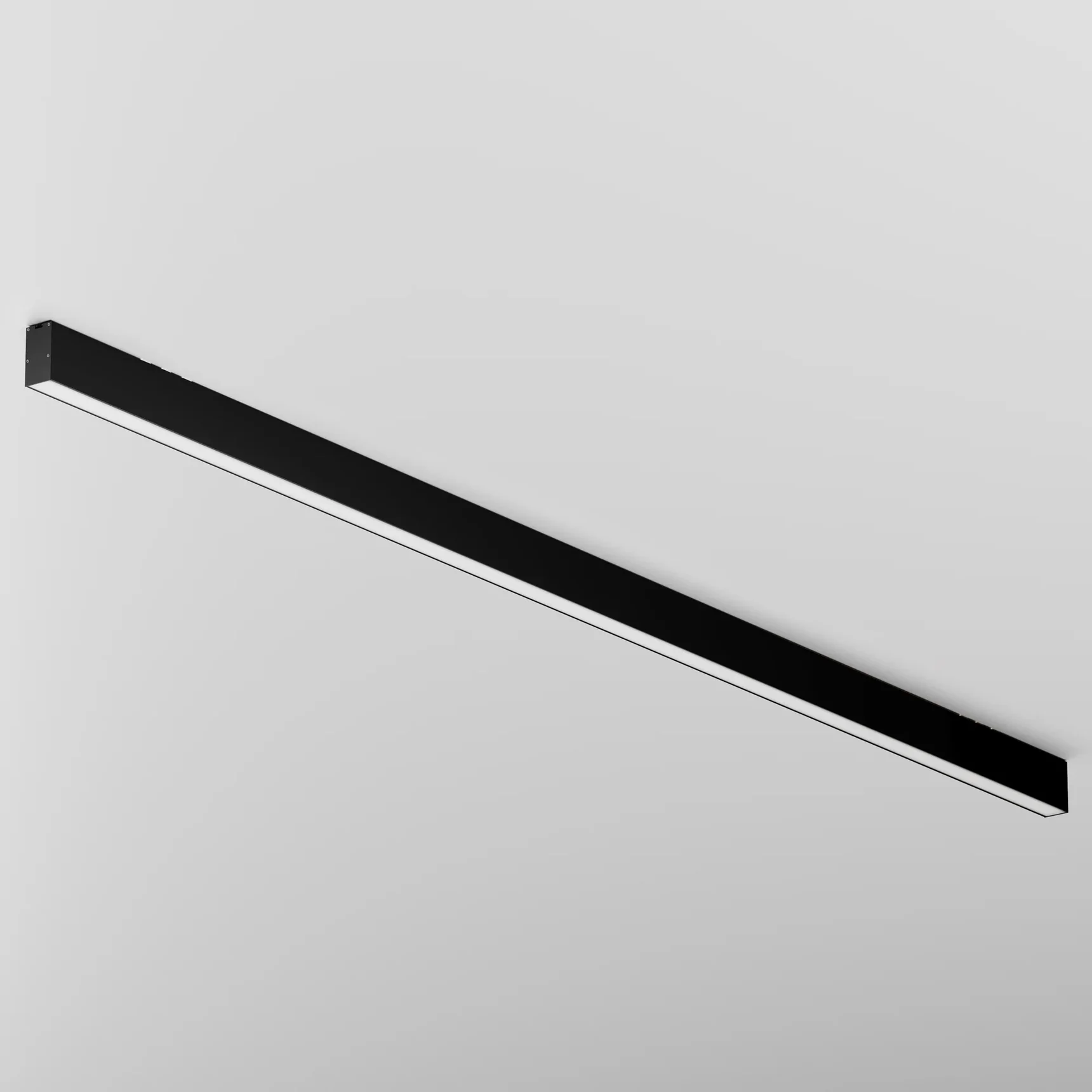 Линейный светильник накладной 3000K 35x67 48 Вт (Черный, 2 м), LL311047