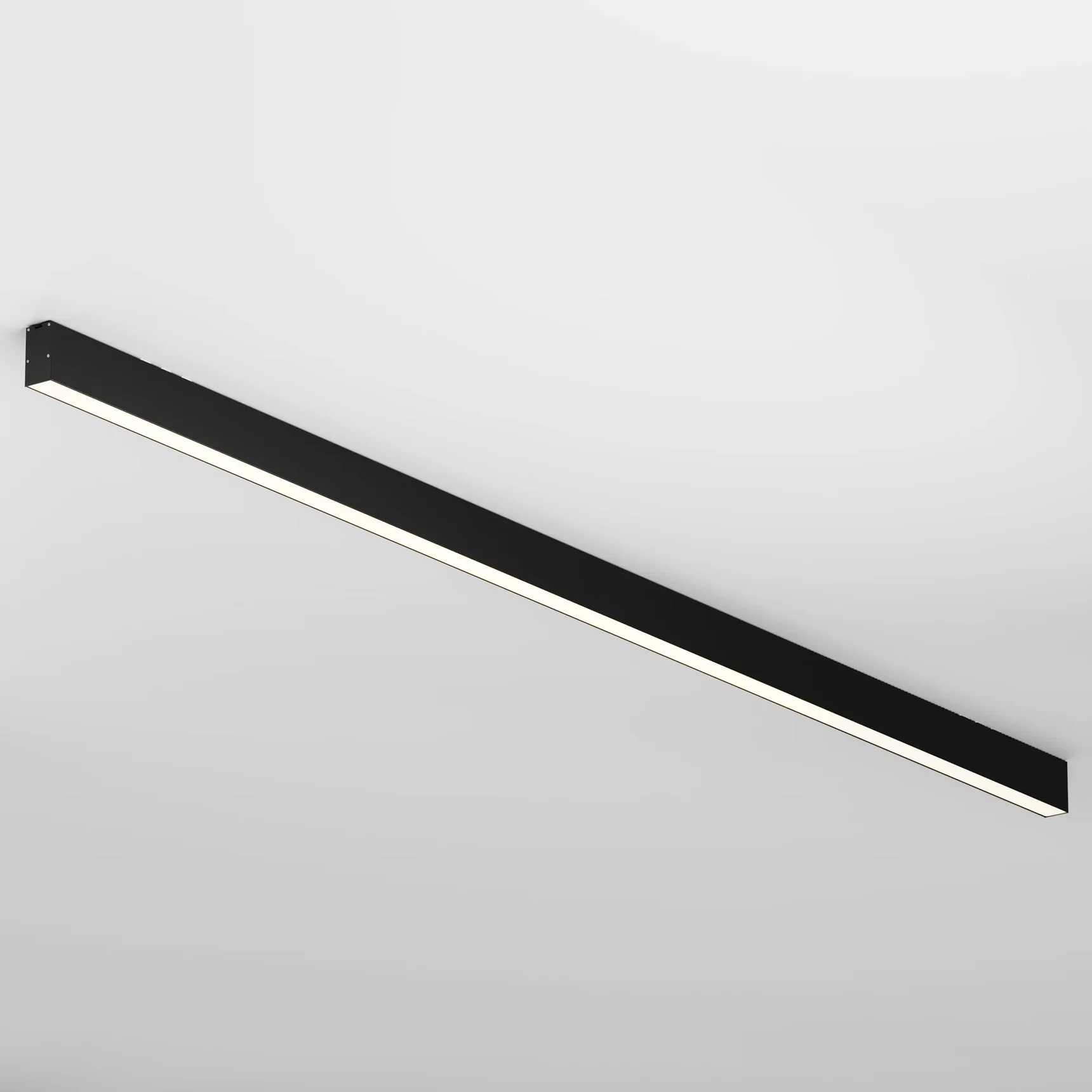 Линейный светильник накладной 4000K 35x67 48 Вт (Черный, 2 м), LL311048