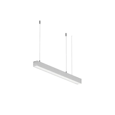 Линейный светильник подвесной 3000K 35x35 12 Вт (Серебро, 500 мм), LL312001