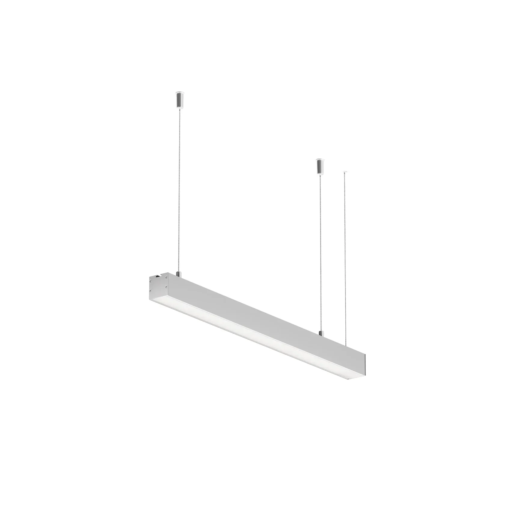 Линейный светильник подвесной 4000K 35x35 12 Вт (Серебро, 500 мм), LL312002