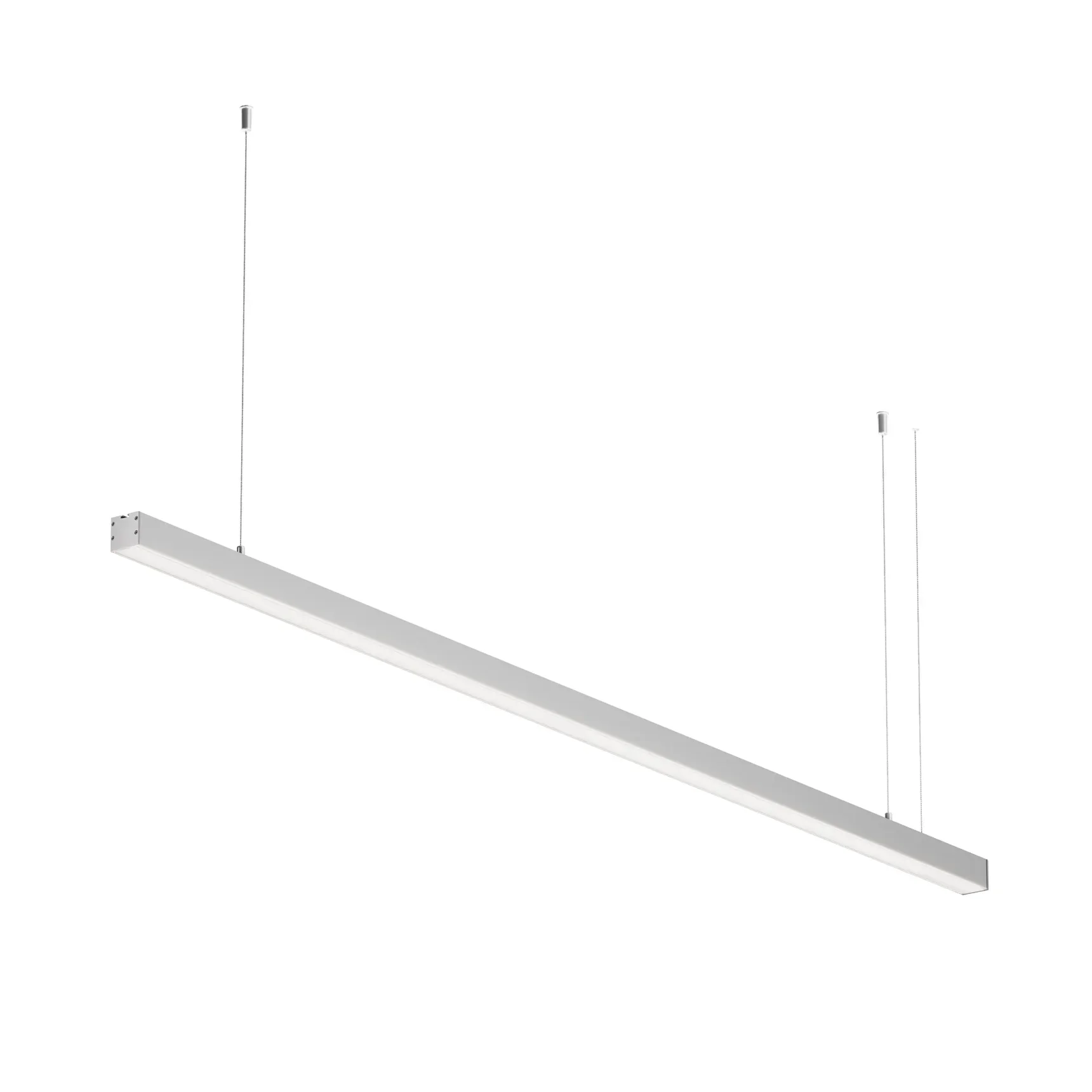 Линейный светильник подвесной 4000K 35x35 36 Вт (Серебро, 1,5 м), LL312006