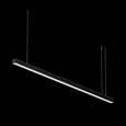 Линейный светильник подвесной 3000K 35x35 36 Вт (Черный, 1,5 м), LL312013