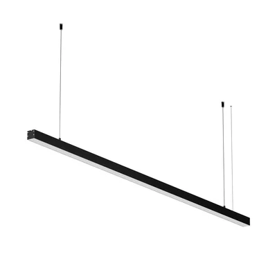 Линейный светильник подвесной 3000K 35x35 36 Вт (Черный, 1,5 м), LL312013