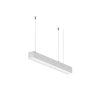 Линейный светильник подвесной 3000K 50x50 12 Вт (Серебро, 500 мм), LL312017