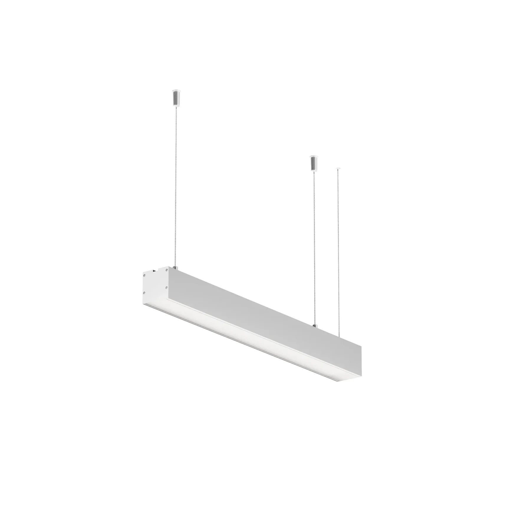 Линейный светильник подвесной 4000K 50x50 12 Вт (Серебро, 500 мм), LL312018