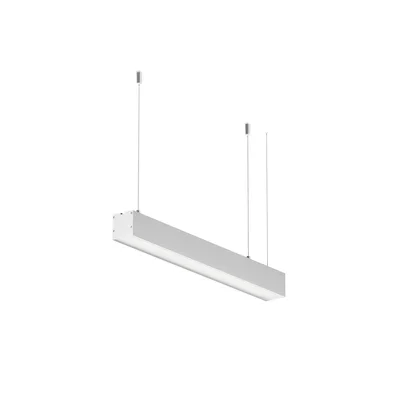 Линейный светильник подвесной 4000K 50x50 12 Вт (Серебро, 500 мм), LL312018