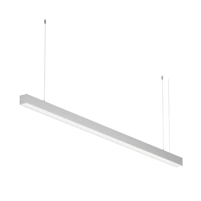 Линейный светильник подвесной 3000K 50x50 36 Вт (Серебро, 1,5 м), LL312021