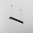 Линейный светильник подвесной 3000K 50x50 12 Вт (Черный, 500 мм), LL312025