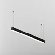 Линейный светильник подвесной 3000K 50x50 24 Вт (Черный, 1 м), LL312027