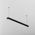 Линейный светильник подвесной 3000K 50x50 24 Вт (Черный, 1 м), LL312027