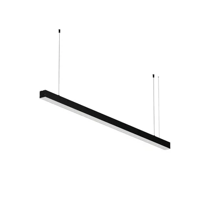 Линейный светильник подвесной 4000K 50x50 36 Вт (Черный, 1,5 м), LL312030