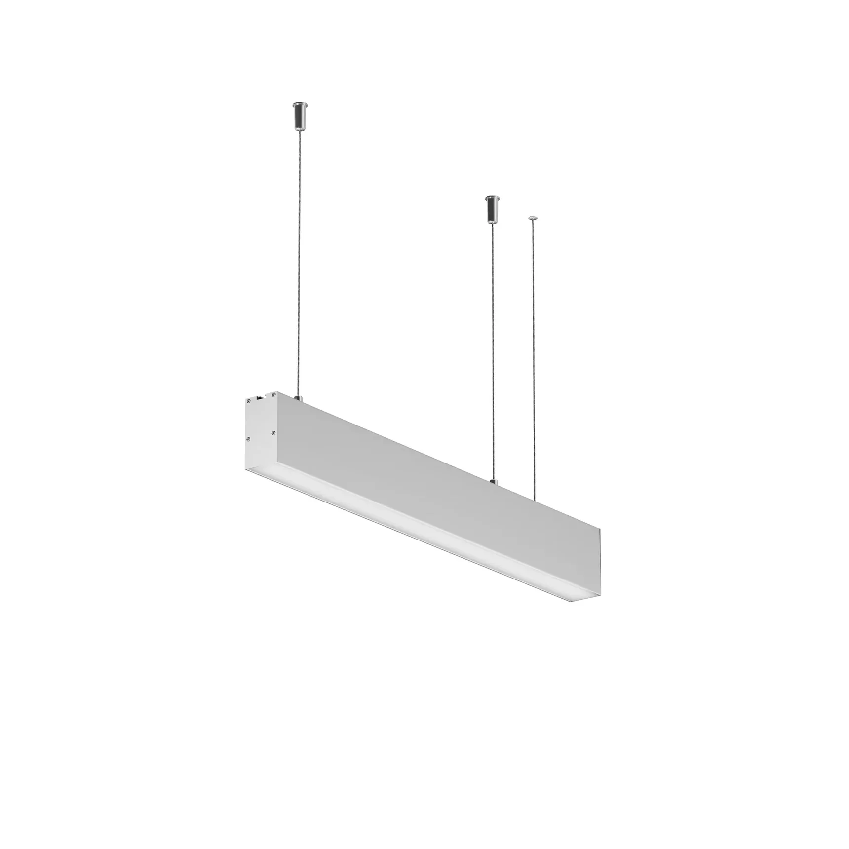 Линейный светильник подвесной 3000K 35x67 12 Вт (Серебро, 500 мм), LL312033