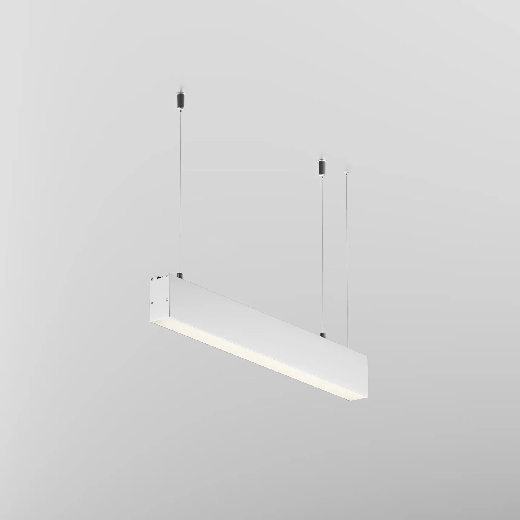 Линейный светильник подвесной 4000K 35x67 12 Вт (Серебро, 500 мм), LL312034