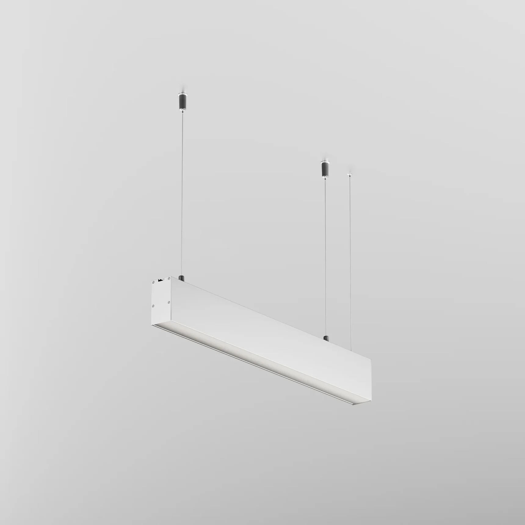 Линейный светильник подвесной 4000K 35x67 12 Вт (Серебро, 500 мм), LL312034