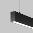 Линейный светильник подвесной 4000K 35x67 36 Вт (Черный, 1,5 м), LL312046
