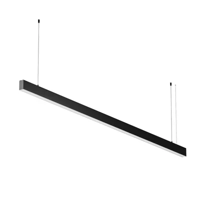 Линейный светильник подвесной 3000K 35x67 48 Вт (Черный, 2 м), LL312047