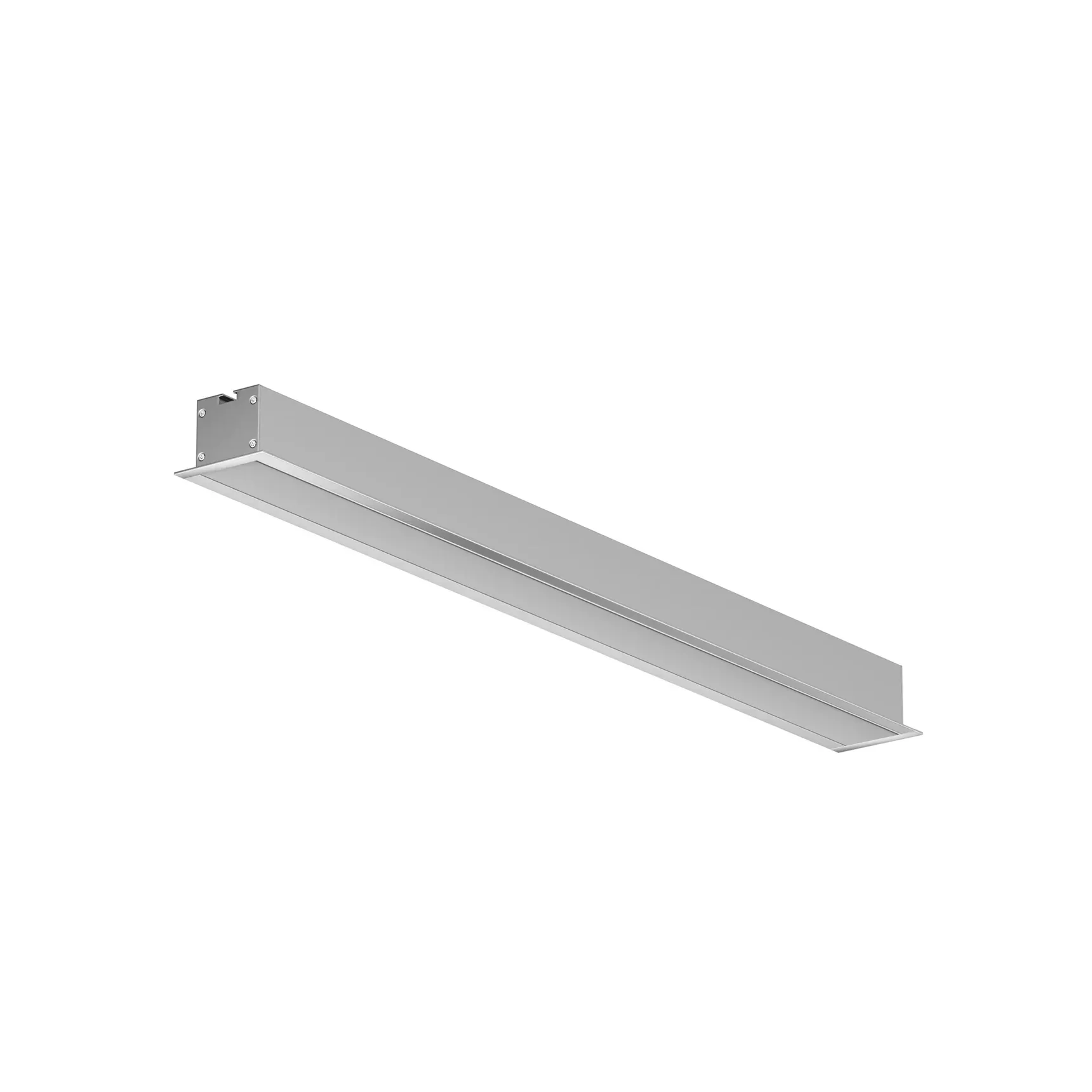 Линейный светильник встраиваемый 3000K 50x35 12 Вт (Серебро, 500 мм), LL313001