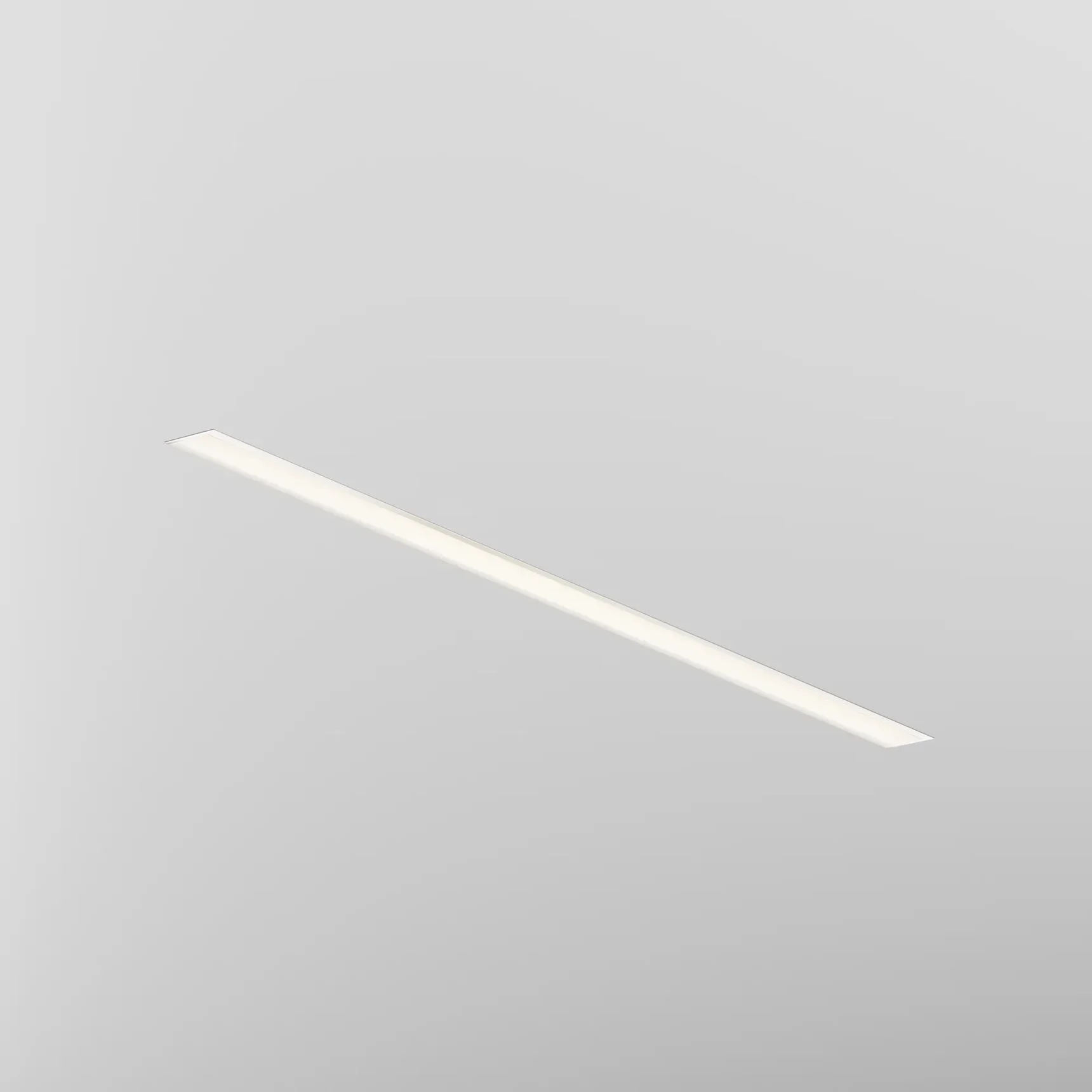 Линейный светильник встраиваемый 4000K 50x35 24 Вт (Серебро, 1 м), LL313004