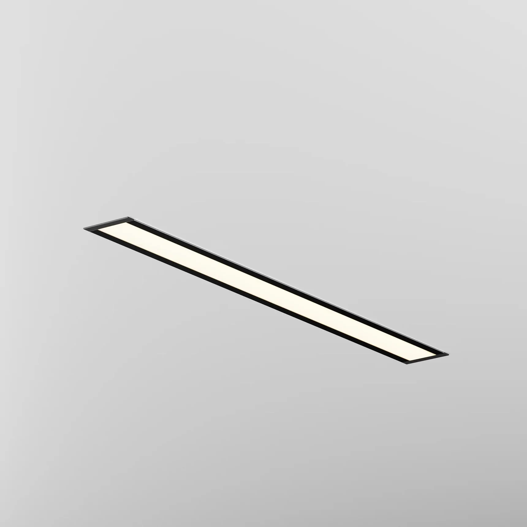 Линейный светильник встраиваемый 3000K 50x35 12 Вт (Черный, 500 мм), LL313009