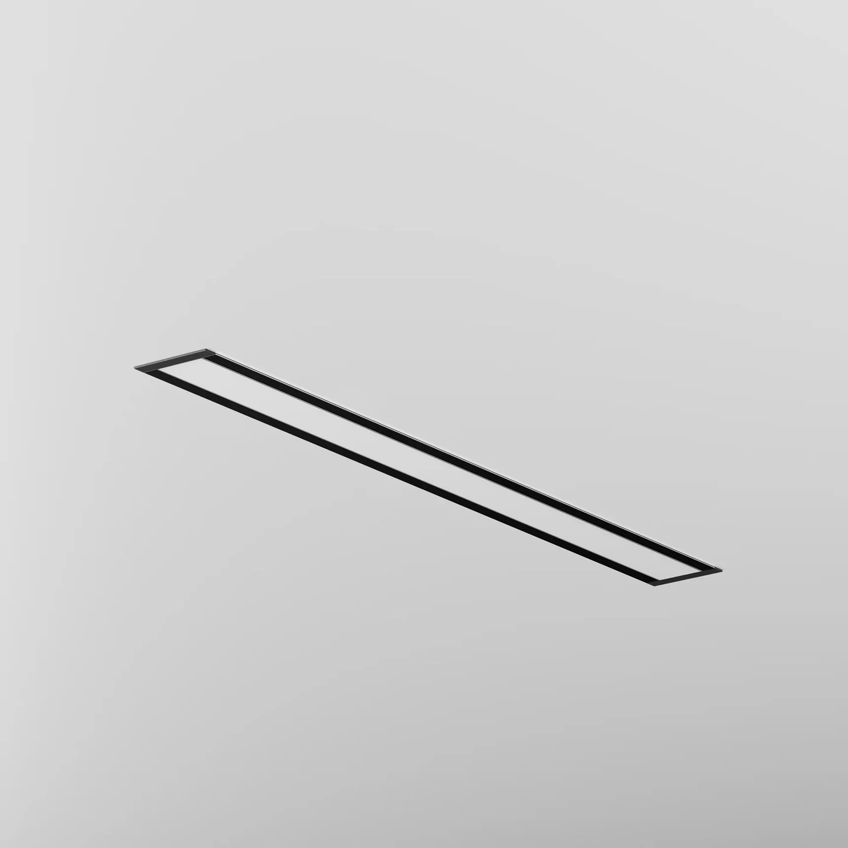 Линейный светильник встраиваемый 3000K 50x35 12 Вт (Черный, 500 мм), LL313009