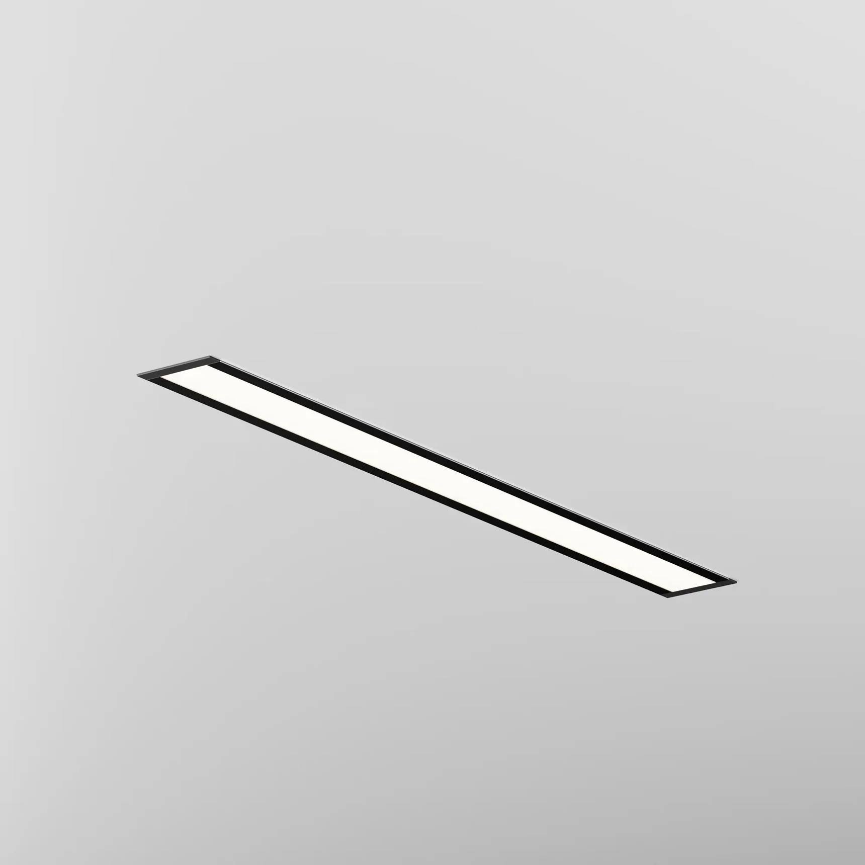 Линейный светильник встраиваемый 4000K 50x35 12 Вт (Черный, 500 мм), LL313010