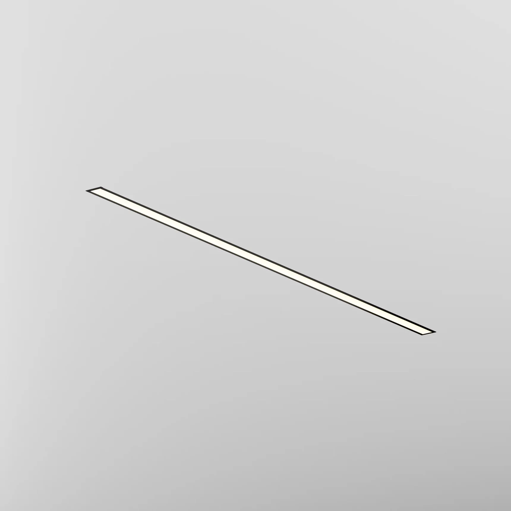 Линейный светильник встраиваемый 3000K 50x35 36 Вт (Черный, 1,5 м), LL313013