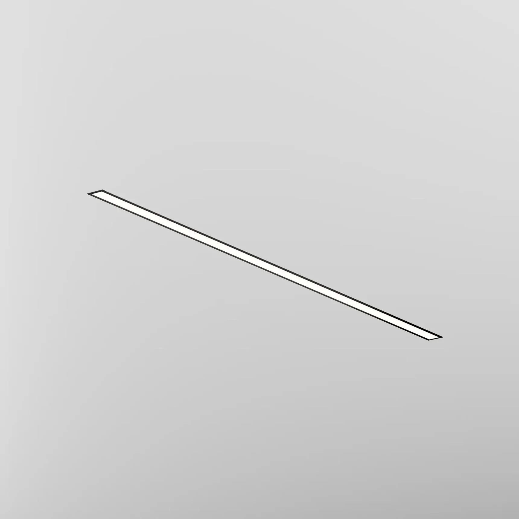 Линейный светильник встраиваемый 4000K 50x35 36 Вт (Черный, 1,5 м), LL313014