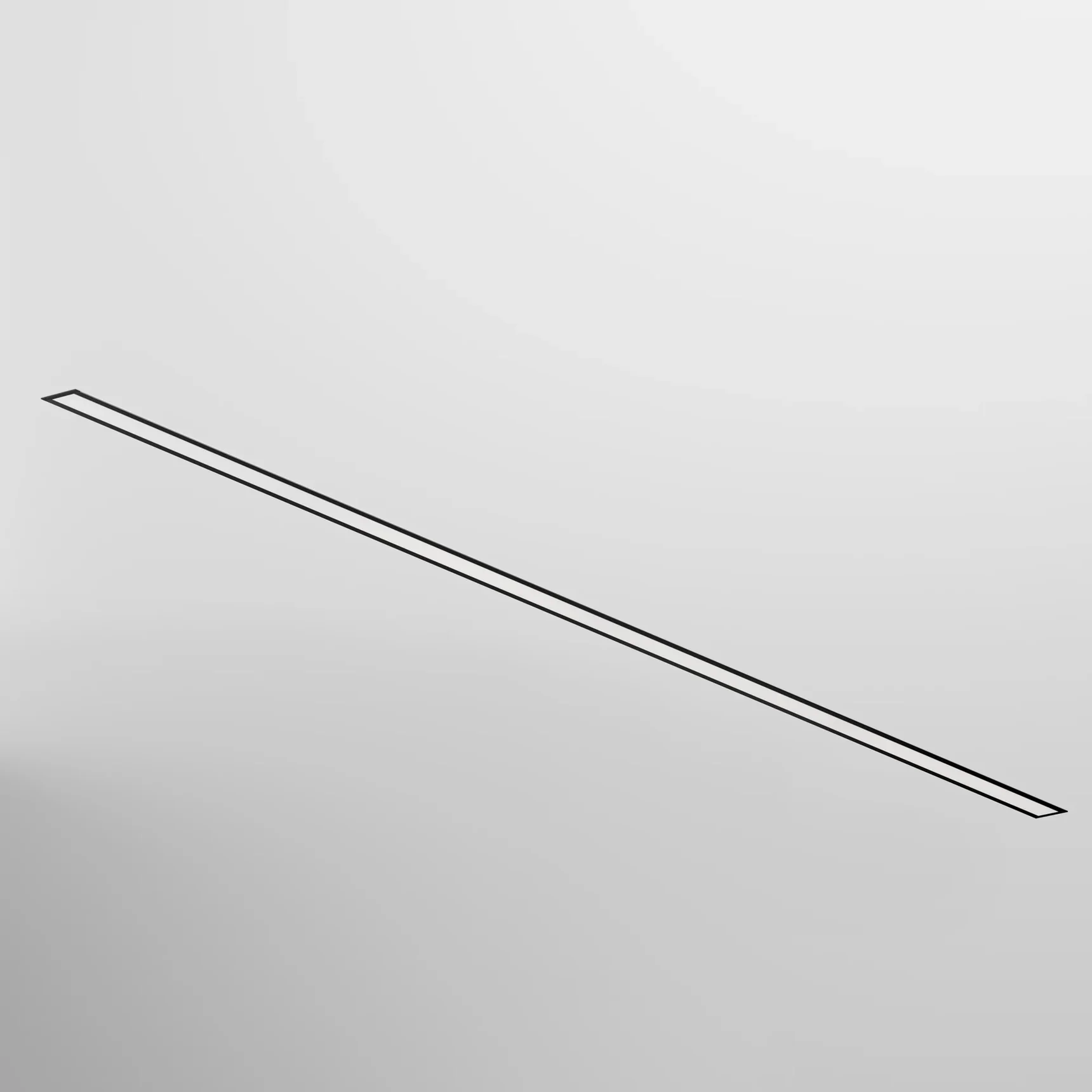 Линейный светильник встраиваемый 3000K 50x35 48 Вт (Черный, 2 м), LL313015