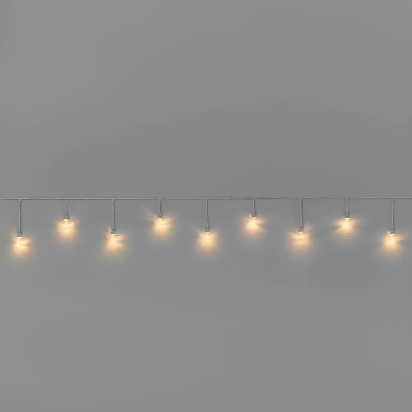 Гирлянда Стрит-Лофт INOXHUB 5м, 20 ламп, 220В, IP65, белая резина 2.3мм, ТЁПЛЫЙ БЕЛЫЙ