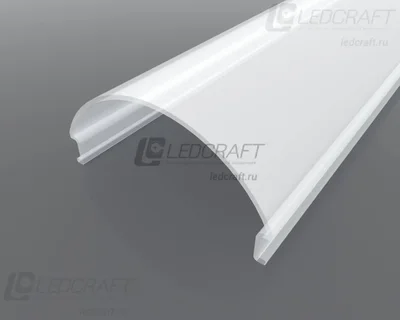 Рассеиватель радиальный матовый поликарбонат LC-LRM-36-6R