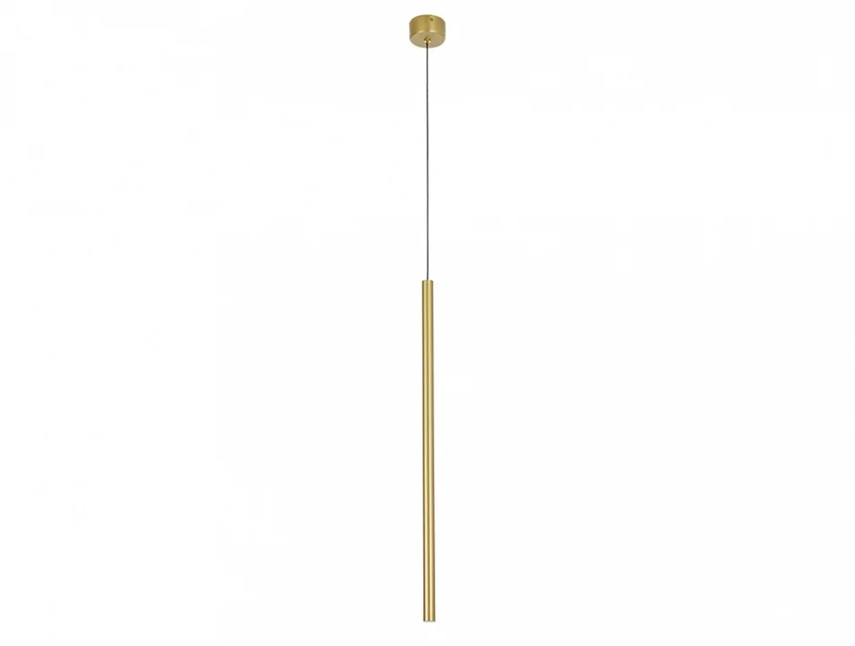 NEWPORT 15000 15105N/S brass, Подвесной светильник, Brass D2,5*H70/250 cm LED 5W 350Lm 4000K