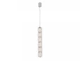 NEWPORT 8240 8247N/S chrome, Подвесной светильник, Chrome Сlear crystal L6,5*H46/250 cm LED 16W 1600Lm 3100-4000K