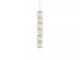 NEWPORT 8240 8247N/S gold, Подвесной светильник, Gold Сlear crystal L6,5*H46/250 cm LED 16W 1600Lm 3100-4000K