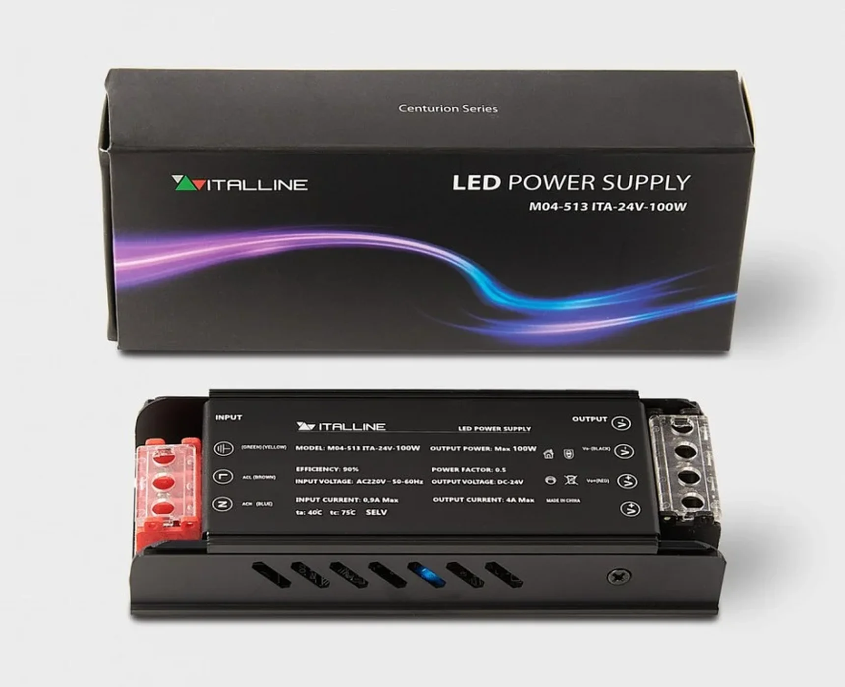 M04-513 серия ITA-24V-100W 140x50x25mm блок питания
