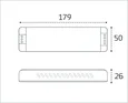 M04-514 серия ITA-24V-200W 170x50x25mm блок питания